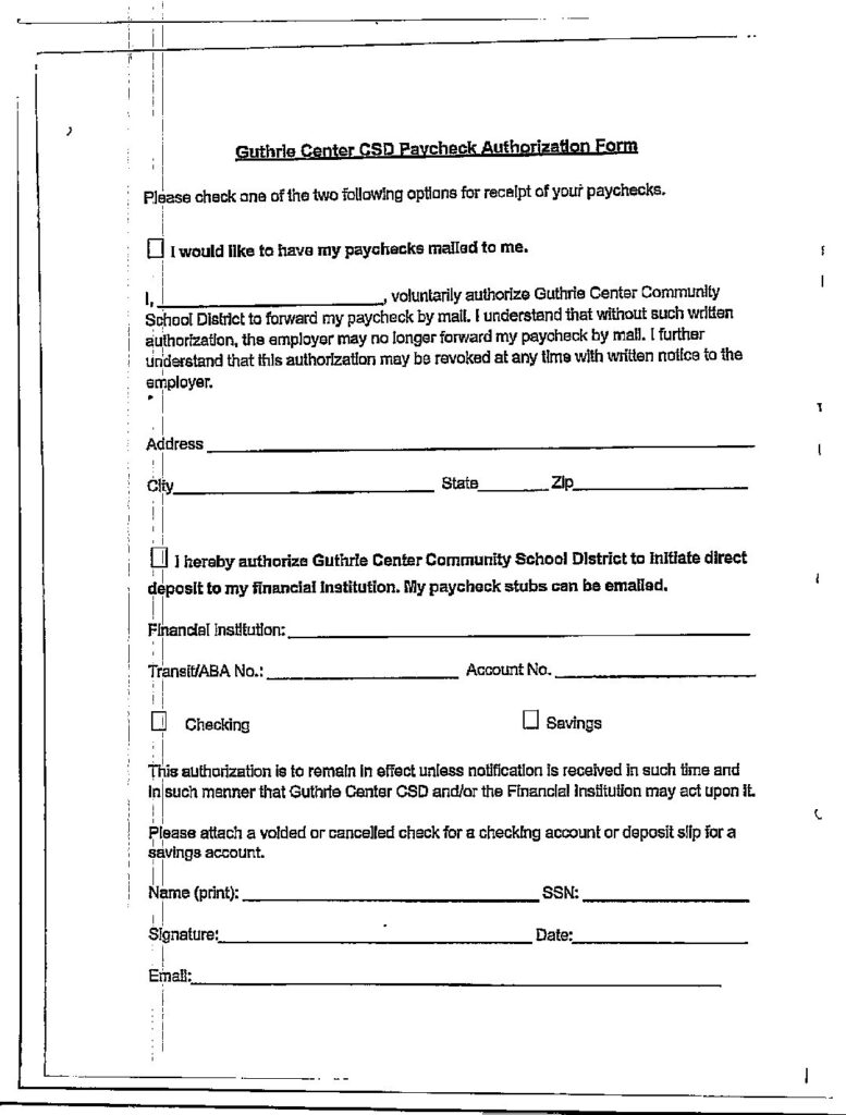 thumbnail of GC DIRECT DEPOSIT FORM